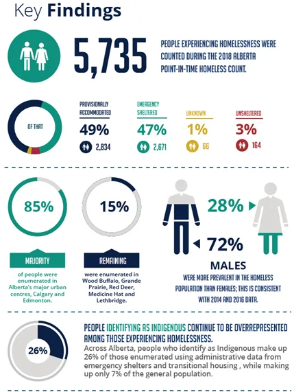 2018 Alberta Point-in-Time Homeless Count: A Provincial Snapshot