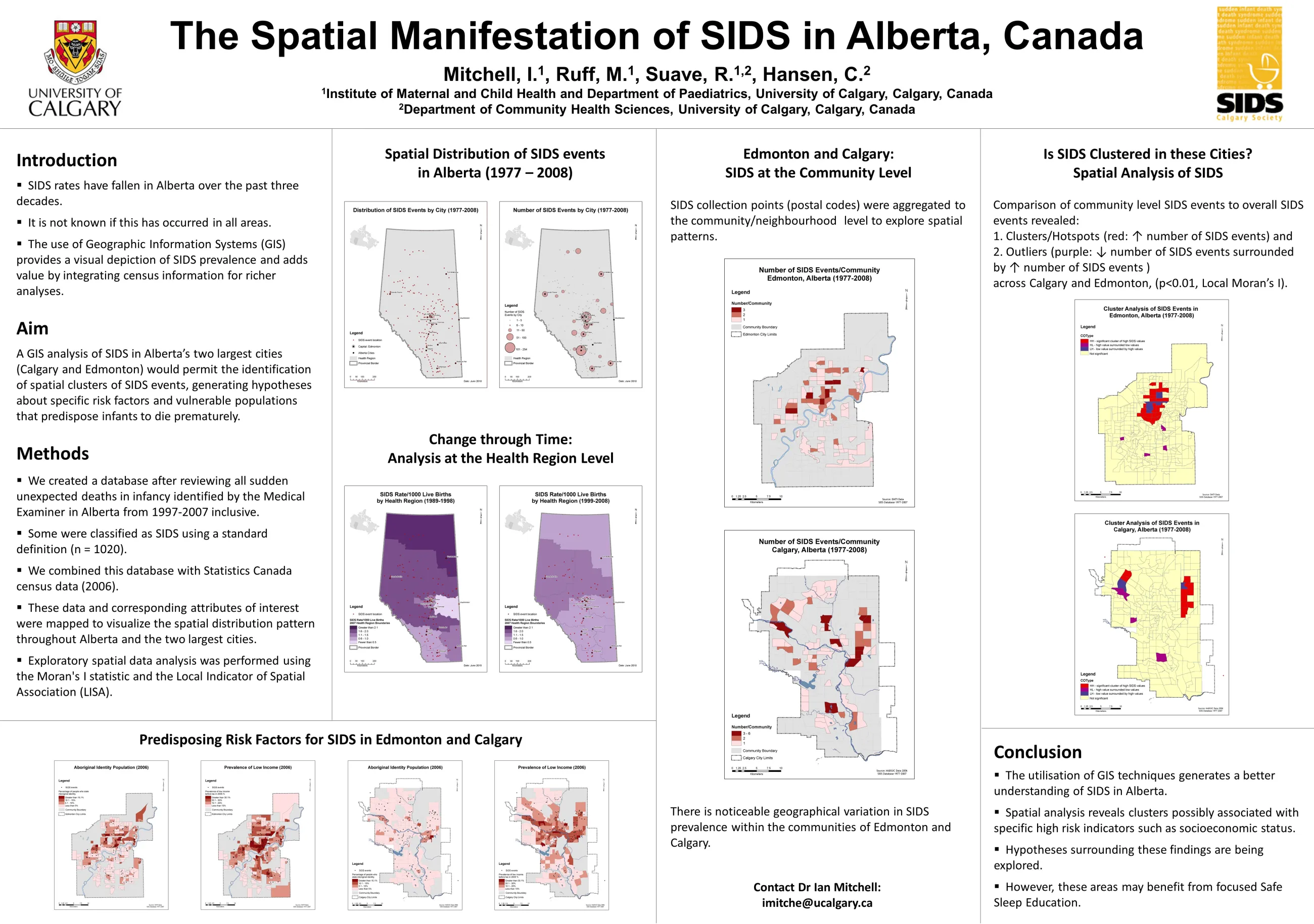 The Spatial Manifestation of SIDS in Alberta, Canada